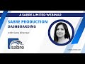 Sabre Production Dashboarding - Optimize Your Business Central