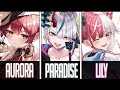 ightcore → Aurora x Paradise x Lily // Switching Vocals