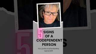 Five Signs Of A Codependent Person #codependency #codependencyrecovery #success