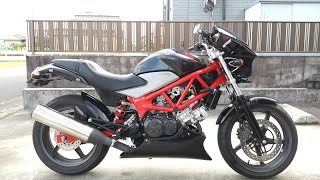 VTR250fi-B 純正マフラー