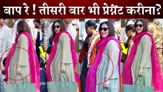 3rd Time Pregnant Kareena Kapoor? Baby Bump Visible in her Latest Appearance after Deepika