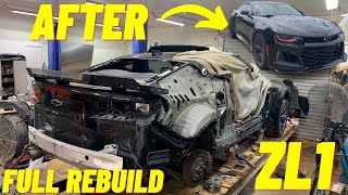 SUPERCHARGED CAMARO ZL1 FULL REBUILD IN 19 MINS OR LESS