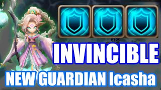 THE BUFFED Icasha, NEW TURN2 GUARDIAN Debut🤩🤩🤩【Summoners War RTA】