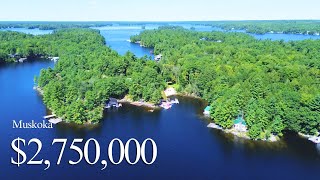 Exclusive Muskoka Lakes Cottage Estate Tour!