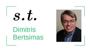 Subject to: Dimitris Bertsimas
