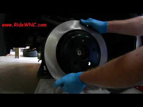 Corvette C7 Stingray Base Rear Brake Rotor Install Corvette C7 Stingray Base Rear Brake Rotor Install
