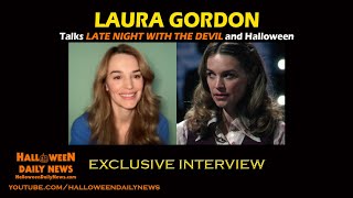 Laura Gordon Interview on LATE NIGHT WITH THE DEVIL and Halloween in Australia