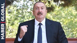 Azerbaycan Cumhurbaşkanı İlham Aliyev, Macron ve Paşinyan'la Görüştü