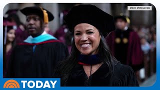Laura Jarrett Gives Commencement at Her Former High School