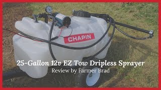 Chapin 97700 25-Gallon 12v EZ Tow Dripless Sprayer