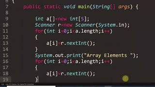 Java program to search an element in an array ! Java programming