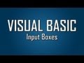 Learn Visual Basic - #32 - Input Boxes