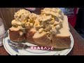 【デカ盛り】モリモリのタマゴサンドを食べてみた！😋🍳🥪