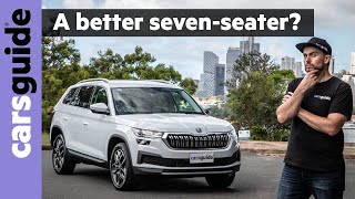 Skoda Kodiaq 2022 review: New seven seat SUV tested in Style, Sportline and RS (vRS) trim! 4K