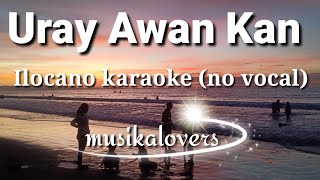 URAY AWAN KAN ilocano karaoke song (no vocal) by musikalovers