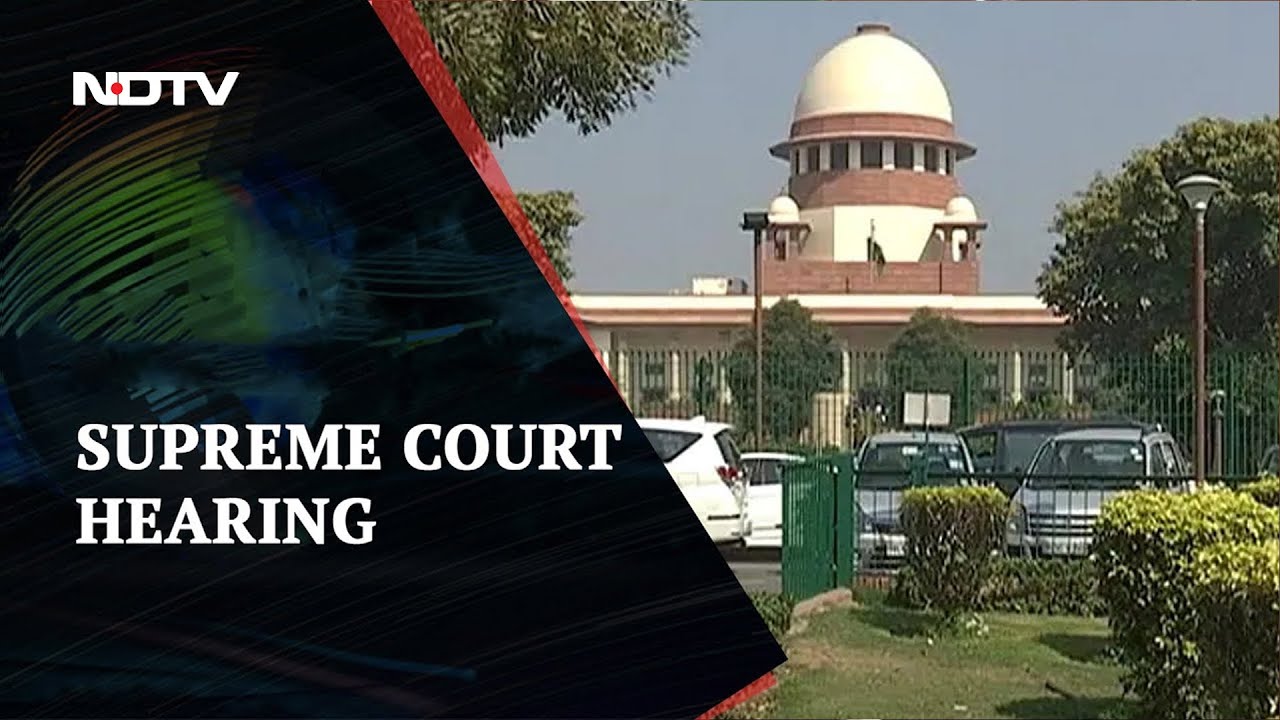 Live: Supreme Court Hearing On Poll Body Appointments | NDTV 24x7 Live ...