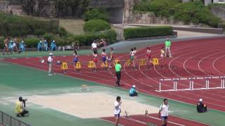 2016年 京都高総体 3年女子100mH 決勝