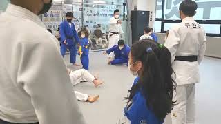 전국 최강 보성중학교 유도부 선수단🥋안철웅 유도관 키즈반,초등반 방문🥋기술 지도 및 자유대련💕