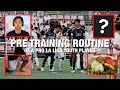 LA LIGA youth player's routine before training session | DAY 2