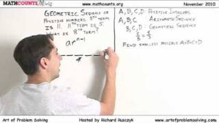 MATHCOUNTS Mini #12 - Arithmetic and Geometric Sequences