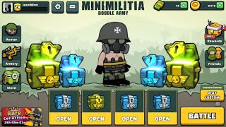 Mini Militia 💥Ultimate Crate Opening #10 | Crate Opening in Mini Militia | JaxxMine