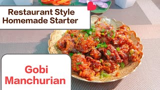 #Restaurant style Hot Gobi Manchurian at home #Crunchy Gobi Manchurian #Cauliflower Manchurian