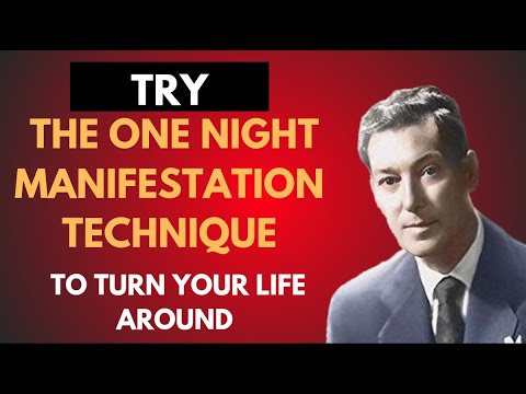 One Night Is All You Need to Turn Things Around Neville Goddard Law of Assumption