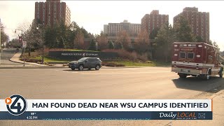 Coroner's office identifies man found dead near WSU campus