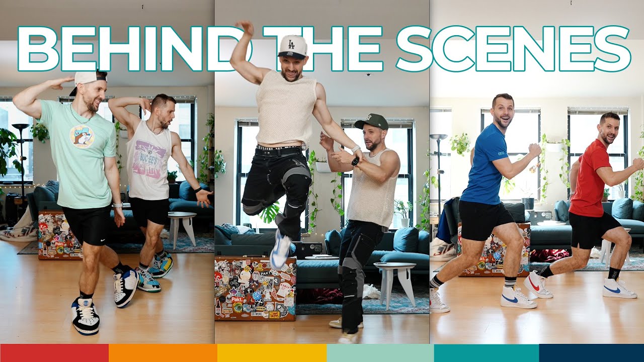 Behind The Scenes Of 10 New Dances For Youtube Shorts Youtube