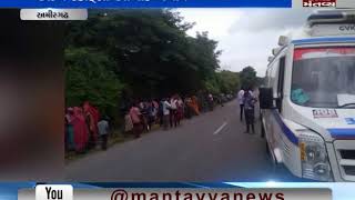 Bus Accident in Dabheli Village, Amirgadh, 1 died