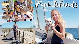 TRAVEL WITH ME to Portugal Faro Islands (Olhao+Food+Beach). Путешествие в Португалию - Острова Фаро