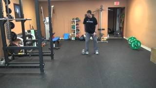 FreeFitnessVideos.com: Dumbbell Suitcase Pickup