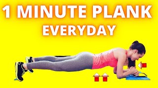 Benefits of Planking Everyday - What will happen if you plank every day for 1 minute?