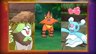 Evolved Forms of the Starter Pokémon Revealed in Pokémon Sun and Pokémon Moon!