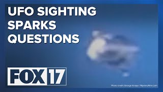UFO sighting sparks questions