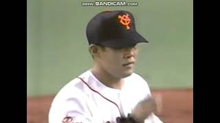 1997年4月4日　巨人vsヤクルト開幕戦　オペラ歌手の中丸三千繪さんの国歌斉唱と　小早川毅彦選手の3打席連続ホームラン