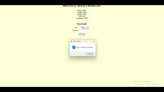 Restaurant Management System in Python with GUI | Full Project