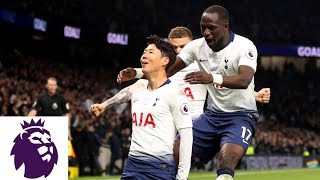Heung-Min Son scores Tottenham's first goal in new stadium | Premier League | NBC Sports