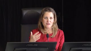 Chrystia Freeland's testimony at Emergencies Act inquiry | Watch FULL testimony