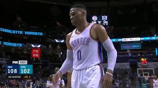 Russell Westbrook SHOCKS Charlotte Hornets With Game Winning ShammGod Crossover!