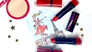 BOURJOIS RED IN THE CITY COLLECTION | REVIEW AND SWATCHES