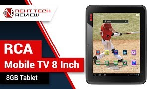 RCA Mobile TV 8 Inch 8GB Tablet DMT580DU Product Review  – NTR