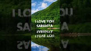 Saranya name art #nameart #nameartvideo #namearts_world #nameartstatus #nameartediting #love