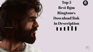 Top 5 Best Bgm Ringtones | Top 5 best Ringtones ( Download link 👇)
