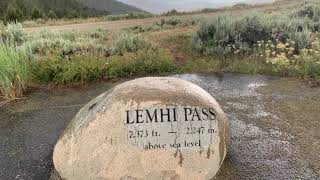 Lemhi Pass: Montana to Idaho