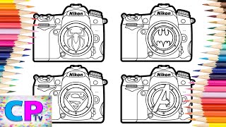 Superheroes on Nikon DSLR Coloring Pages/Spiderman/Batman/Spencer Maro - Starfire [NCS Release]