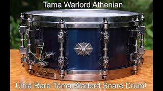 Tama Warlord Athenian and Spartan 6x14 Snare Drums!