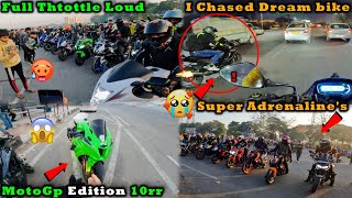 Chasing My Dream Bike 🥺 Ninja ZX10R | Full 😍Throttle Ride to Gurugram Biker's Point!