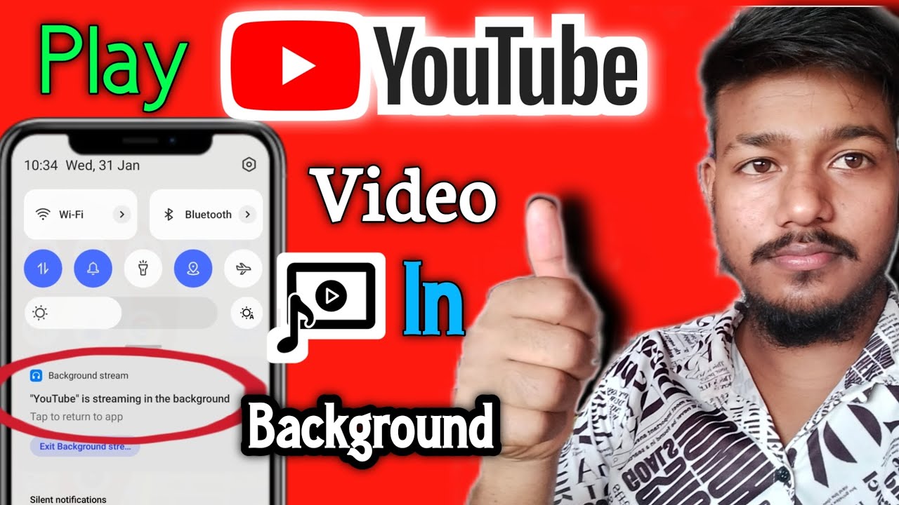 How To Play YouTube Video In Background Phone || Kaise Kare YouTube ...