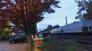 CSX B796 Local Train in Fairport NY 10/20/20